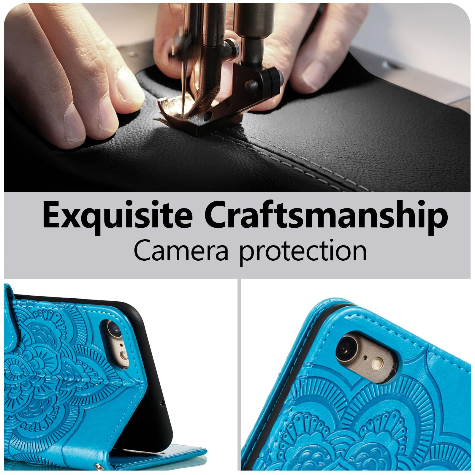 Amazon.com: EYZUTAK Mandala Case for iPhone SE(5G) 2022 iPhone 7